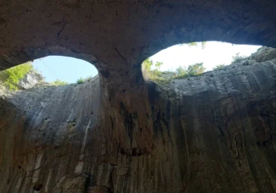 God’s Eyes (Prohodna) and Saeva Caves, Panega Eco Trail